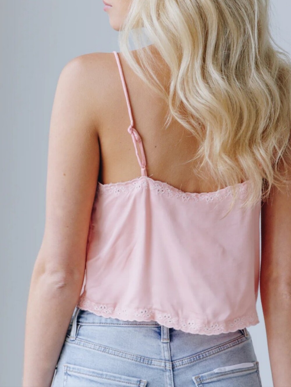 Free People NWOT Pieces Of You Cami sz LRG In Blossom Pink - Picture 3 of 14